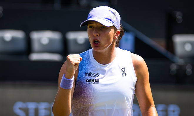 Свьонтек розбила четверту ракетку світу і вийшла у історичний фінал в Бад-Гомбурзі, подолавши прокляття