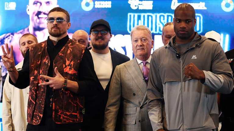 Усик і Дюбуа / Фото Getty Images Усик і Дюбуа / Фото Getty Images