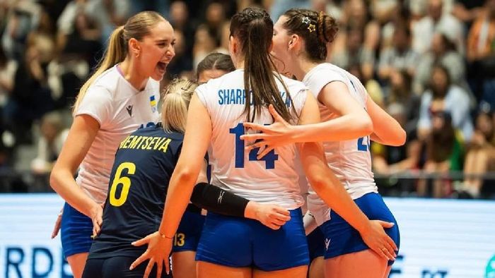 Вихід "синьо-жовтих" у фінал жіночої Золотої Євроліги з волейболу у відеоогляді матчу Україна – Швеція – 3:0 