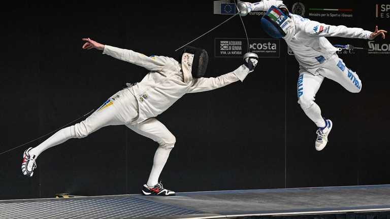 Фото: ФХУ, Роман Свичкарь против Маттео Галасси Фото: ФХУ, Роман Свичкарь против Маттео Галасси