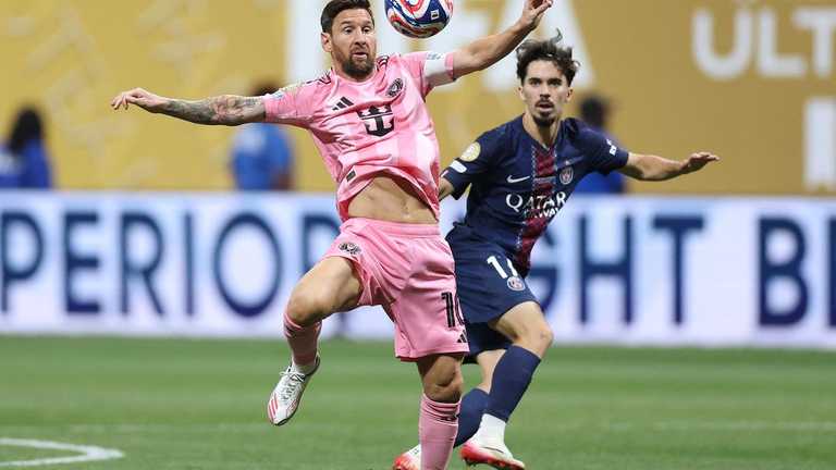 Ліонель Мессі та Жоау Невеш / CHARLY TRIBALLEAU/AFP via Getty Images Ліонель Мессі та Жоау Невеш / CHARLY TRIBALLEAU/AFP via Getty Images