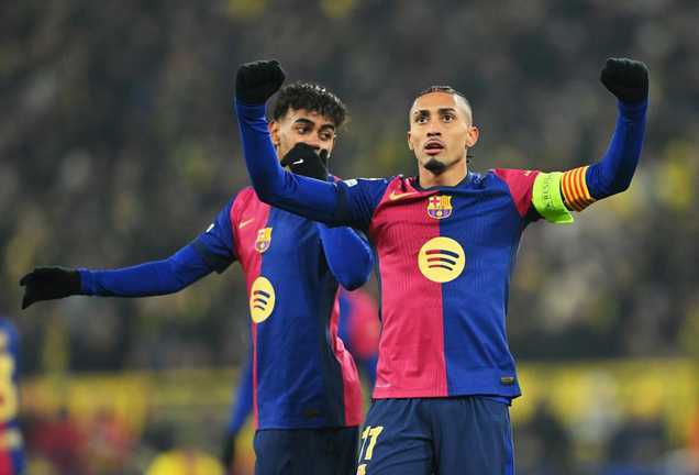 Ямаль та Рафінья / Getty Images