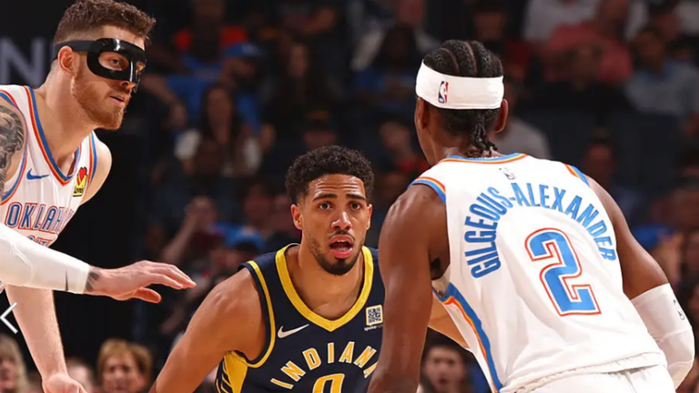 Тайріз Халібертон та Шей Гілджис-Александер / Zach Beeker via Getty Images Тайріз Халібертон та Шей Гілджис-Александер / Zach Beeker via Getty Images