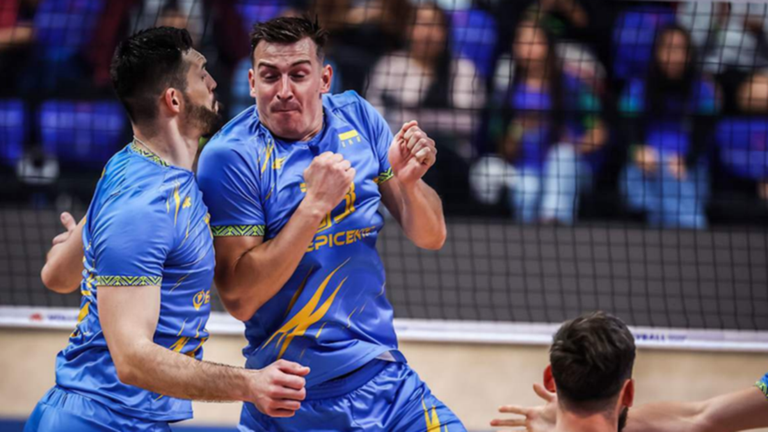 Гравці збірної України з волейболу / Фото ФВУ