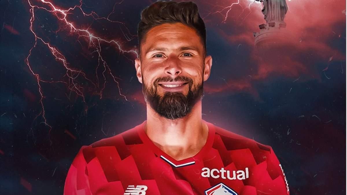 Оливье Жиру / коллаж: ФК Лилль Оливье Жиру / коллаж: ФК Лилль