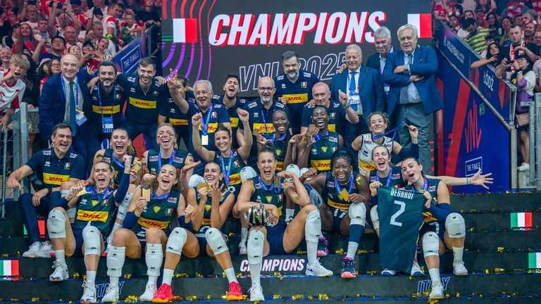 Збірна Італії – переможниця жіночої Ліги націй з волейболу / FIVB Збірна Італії – переможниця жіночої Ліги націй з волейболу / FIVB