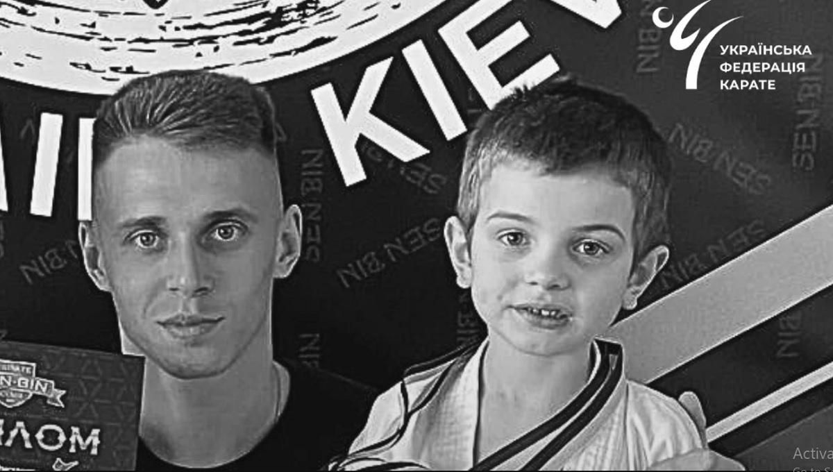 Матвій Марченко (праворуч) / Фото Федерації карате України