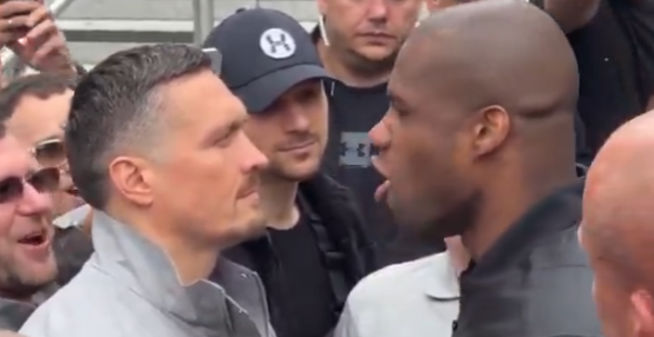 Усик и Дюбуа / Скриншот из видео Усик и Дюбуа / Скриншот из видео