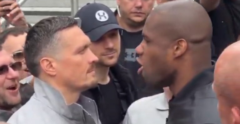 Усик і Дюбуа / Скріншот з відео Усик і Дюбуа / Скріншот з відео