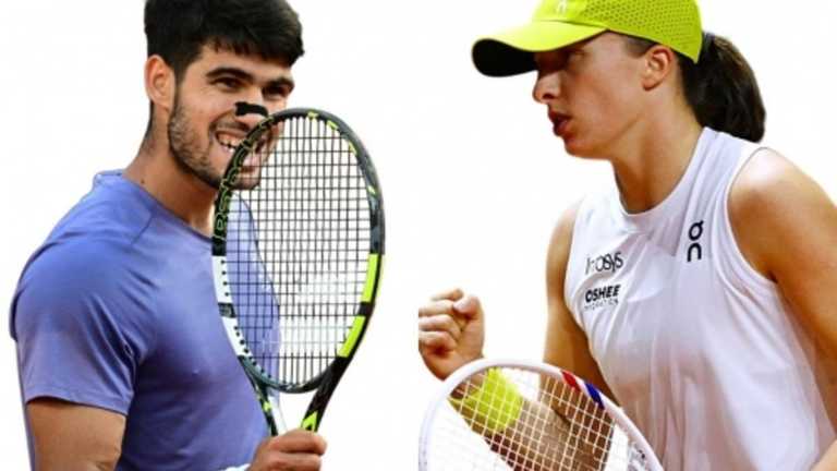 Алькарас і Свьонтек / Фото з відкритих джерел Алькарас і Свьонтек / Фото з відкритих джерел