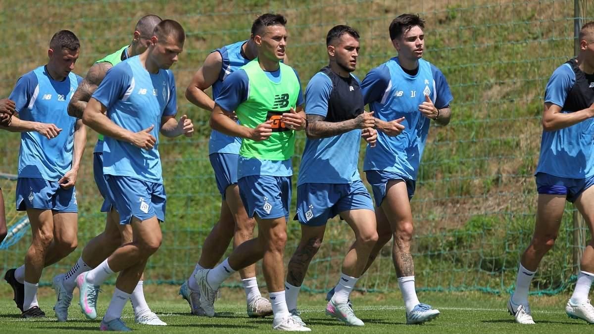 Гравці Динамо / Фото київського клубу