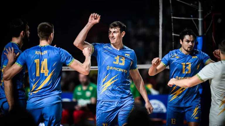 Мужская сборная Украины по волейболу / Фото FIVB