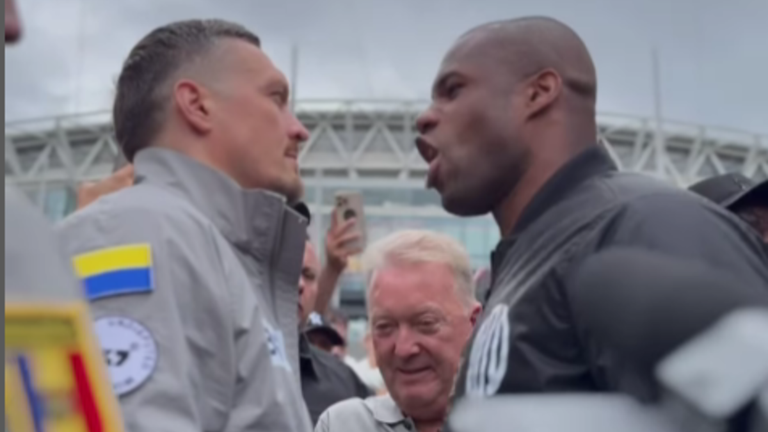 Усик і Дюбуа / Скріншот з відео Усик і Дюбуа / Скріншот з відео