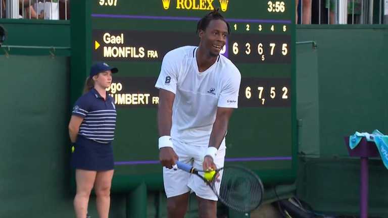 Гаэль Монфис / Скриншот