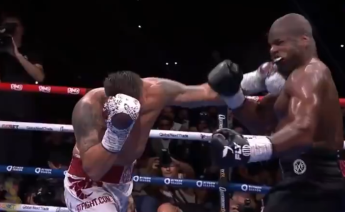 Усик і Дюбуа / Скріншот з відео