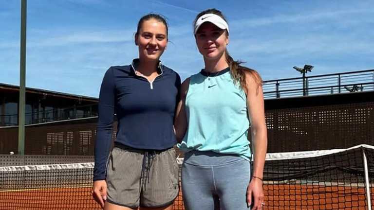 Марта Костюк и Элина Свитолина / Фото из Instagram Марта Костюк и Элина Свитолина / Фото из Instagram