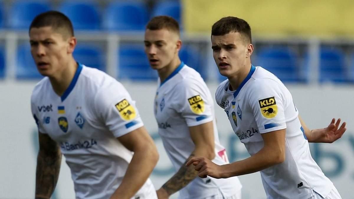 Попов, Бражко та Михавко / фото: ФК Динамо 