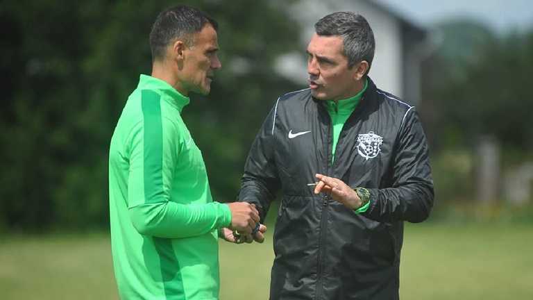 Желько Любеновіч (ліворуч) / ФК Ворскла Желько Любеновіч (ліворуч) / ФК Ворскла