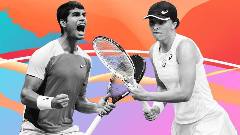 Алькарас и Свёнтек / Фото Büşra Öztürk Алькарас и Свёнтек / Фото Büşra Öztürk