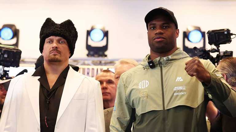 Усик і Дюбуа / Photo by Richard Pelham/Getty Images Усик і Дюбуа / Photo by Richard Pelham/Getty Images