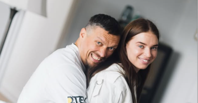 Олександр Усик з дружиною / instagram.com/usyk_kate1505