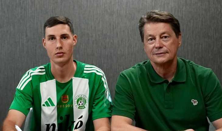 Кирило Сігеєв (зліва) / Фото ФК Татран Кирило Сігеєв (зліва) / Фото ФК Татран