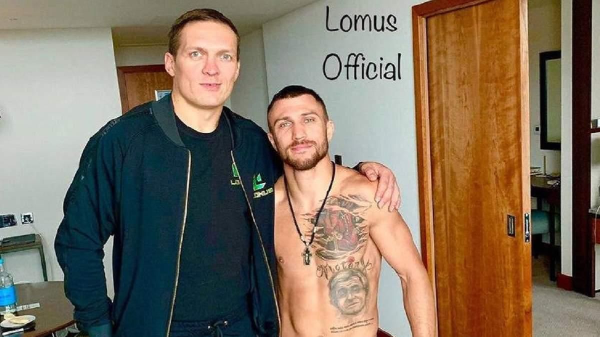 Усик и Ломаченко / Фото из соцсетей Усик и Ломаченко / Фото из соцсетей