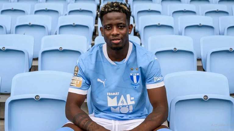 Саліфу Сума / Фото ФК Мальме Саліфу Сума / Фото ФК Мальме