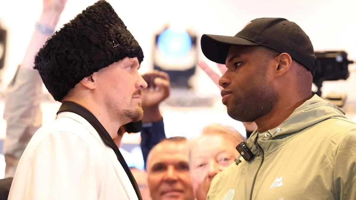 Усик і Дюбуа / Фото Getty Images