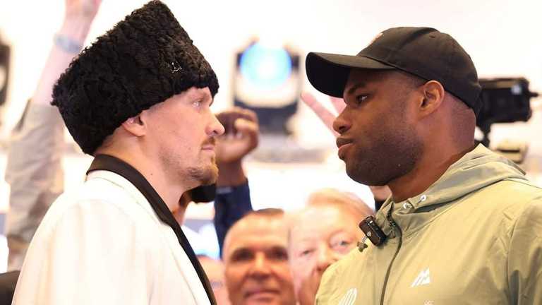 Усик і Дюбуа / Фото Getty Images Усик і Дюбуа / Фото Getty Images