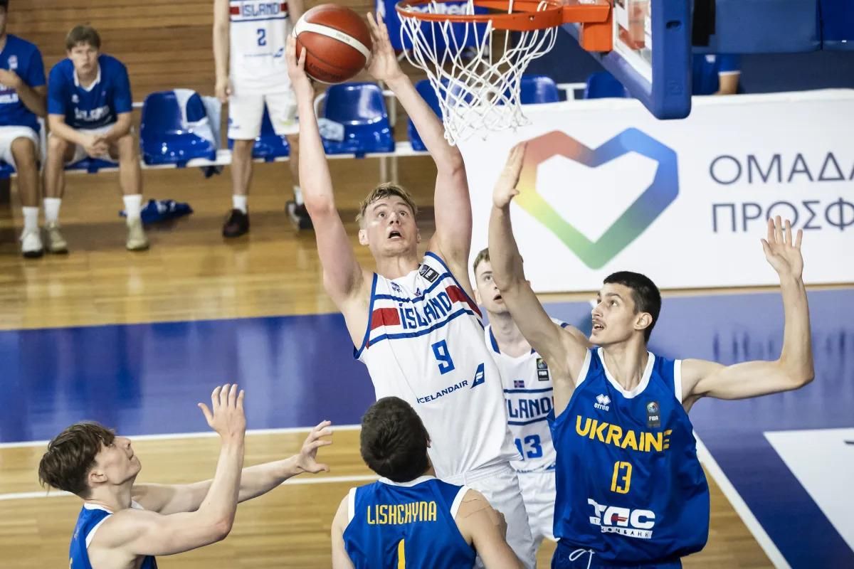 Исландия U-20 – Украина U-20 – 88:67 / Фото FIBA Исландия U-20 – Украина U-20 – 88:67 / Фото FIBA
