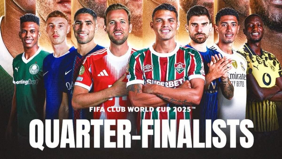 Четвертьфиналисты Клубного ЧМ / коллаж из соцсетей