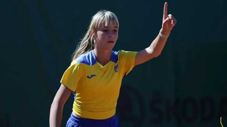 Софія Бєлінська / Фото Федерація тенісу України