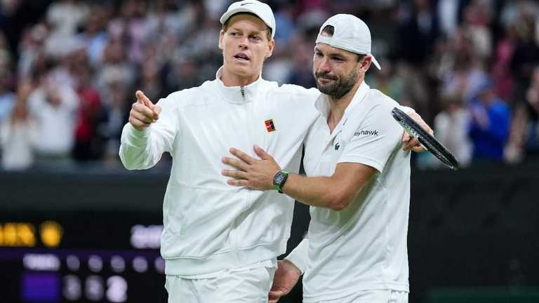 Сіннер і Дімітров / Getty Images Сіннер і Дімітров / Getty Images