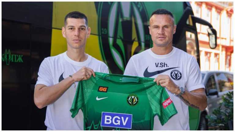 Никита Кравченко и Вячеслав Шевчук / Фото Полесья Никита Кравченко и Вячеслав Шевчук / Фото Полесья