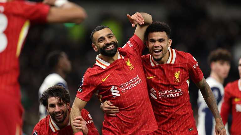 Доминик Собослай, Мохамед Салах и Луис Диас / Фото Getty Images Доминик Собослай, Мохамед Салах и Луис Диас / Фото Getty Images