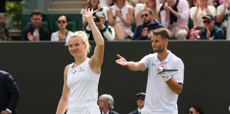 Екатерина Синякова и Сэм Вербик / Фото из соцсетей