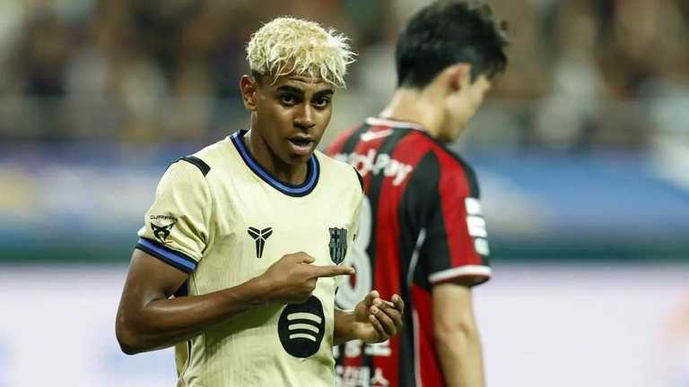 Ламін Ямаль у матчі проти Сеула / Фото Marca Ламін Ямаль у матчі проти Сеула / Фото Marca