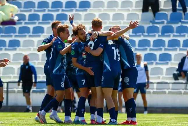 Игроки Миная / Фото ФК Минай