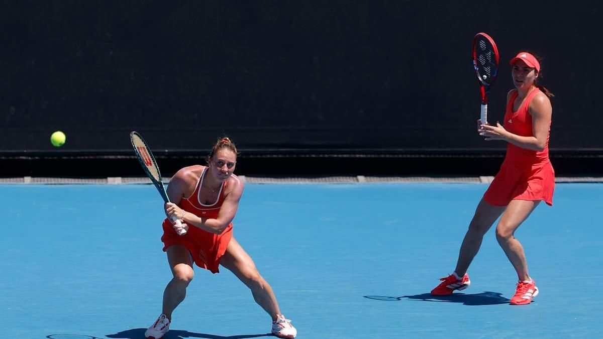 Марта Костюк і Єлена Габріела Русе / Getty Images 