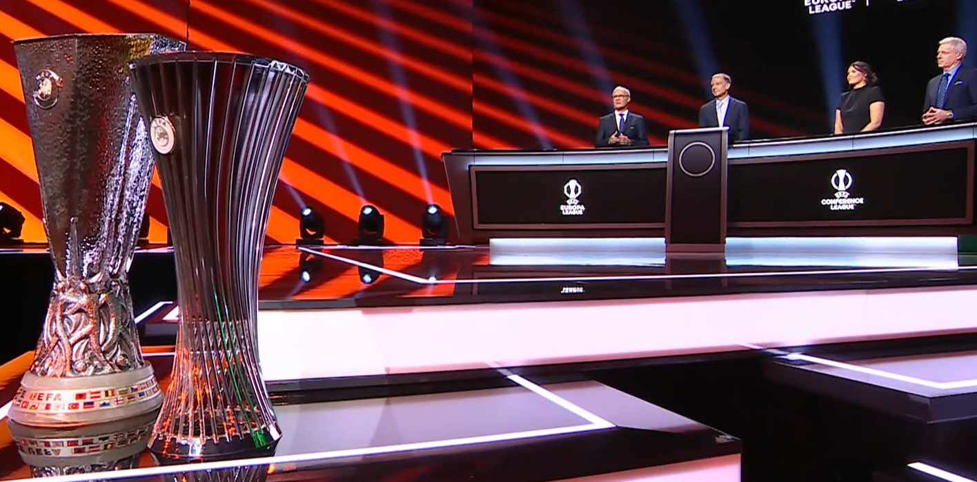 Церемония жеребьевки Лиги Европы