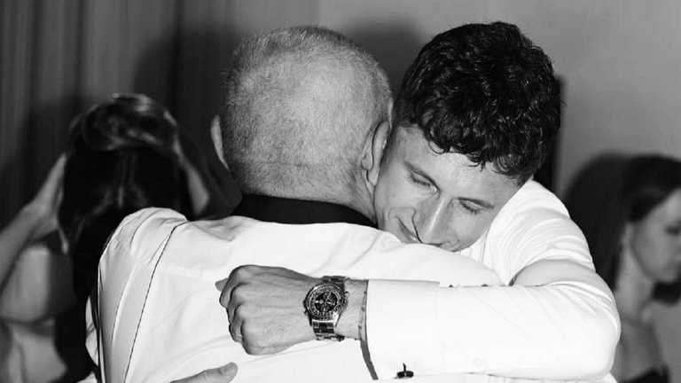 Драмбаєв з батьком / Фото з Instagram Драмбаєв з батьком / Фото з Instagram