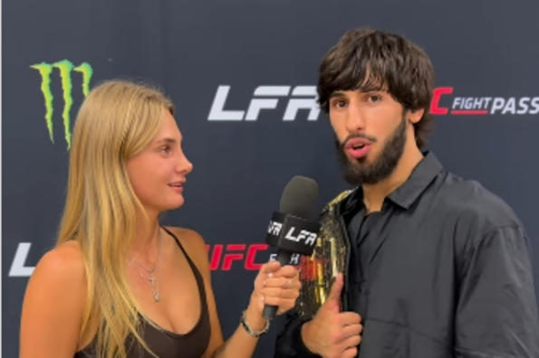 Обранець Ястремської нокаутом завоював титул на турнірі ММА – Даяна піднялася в октагон