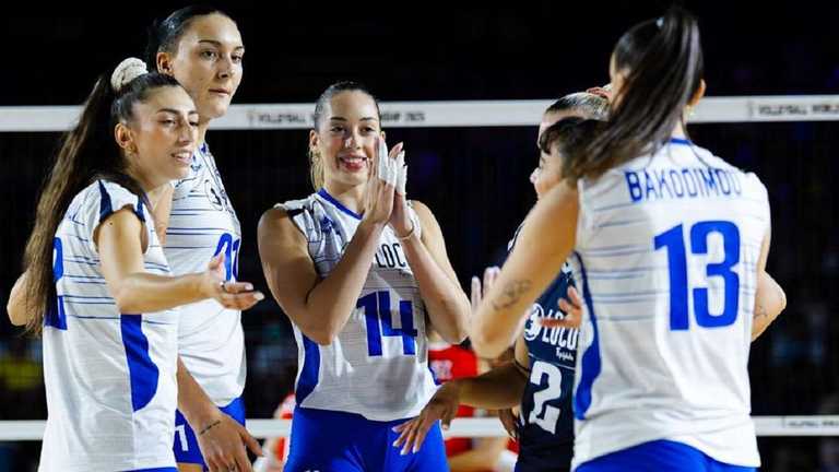 Жіноча збірна Греції з волейболу / Фото FIVB