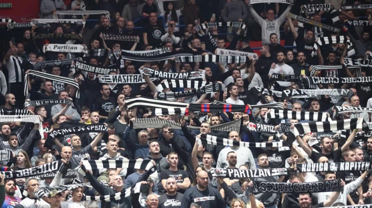 Фанати Партизана / Фото Imago