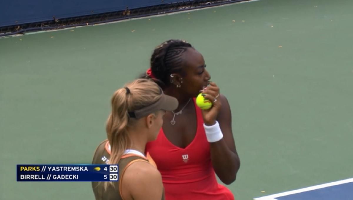 Ястремська і Паркс / Скріншот з відео