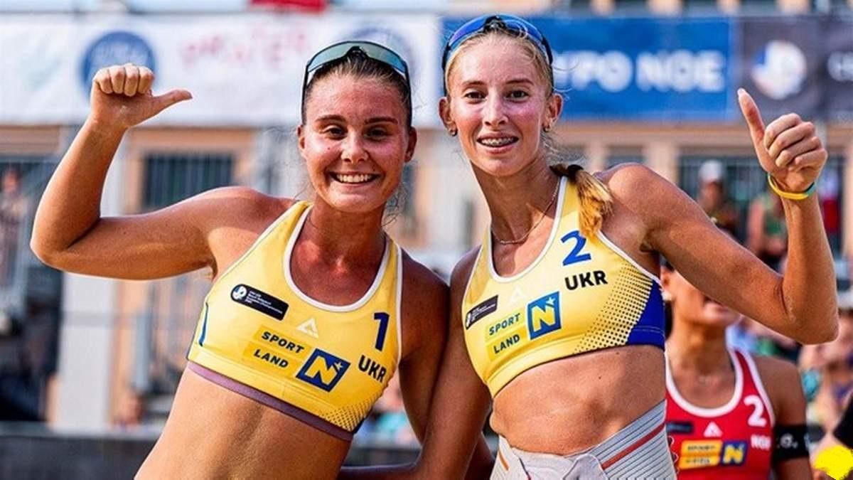 Єва Сердюк та Дар’я Романюк / Фото CEV 