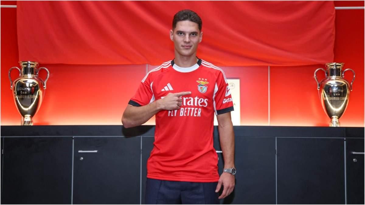 Георгій Судаков / Фото ФК Бенфіка