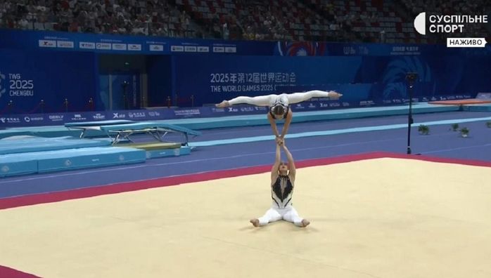 Українські акробатки здобули срібні медалі на Всесвітніх іграх-2025