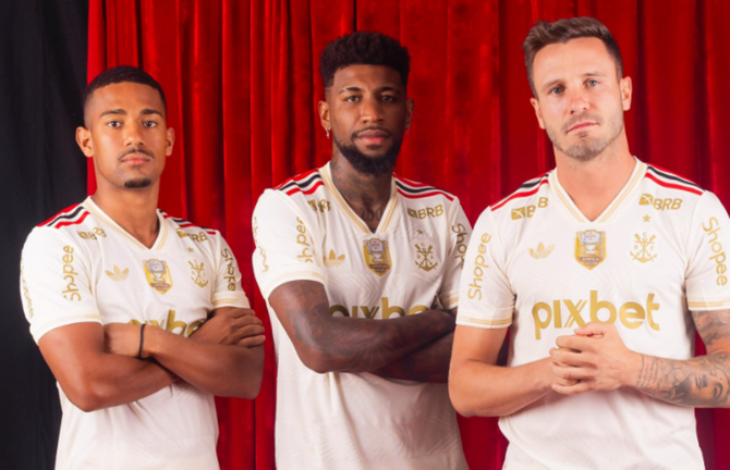 Ліно, Емерсон та Сауль / Фото ФК Фламенго